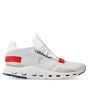 Zapatillas On Running Cloudnova blancas y rojas para hombre 