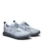Zapatillas impermeables On Running Cloud 6 Waterproof Grises Heather-Metal para mujer frontal