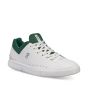 Zapatillas On Running The Roger Advantage blancas y verdes para hombre frontal