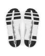 Zapatillas On Running Cloud 5 Waterproof Glacier White para mujer suela