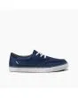 Zapatillas Reef Deckhand 3 en azul marino y gris para hombre lateral 