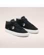 Zapatillas de skate Converse Louie Lopez Pro Low Top Mid negras para hombre frontal