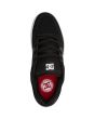 Zapatillas de Skate de cuero DC Shoes Manteca 4 Negras para hombre superior
