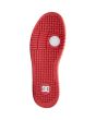 Zapatillas de cuero DC Shoes Manteca 4 grises y rojas para hombre suela