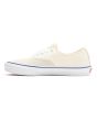 Zapatillas de Skateboard Vans Authentic blancas con suela en blanco para hombre izquierda