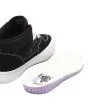 Zapatillas de Skate Vans Half Cab negras y blancas Unisex plantilla