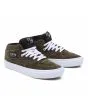 Zapatillas Vans Skate Half Cab verde oliva oscuro para hombre frontal 