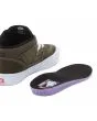 Zapatillas Vans Skate Half Cab verde oliva oscuro para hombre plantilla 