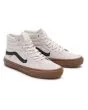 Zapatillas de Skate Vans SK8-Hi beige y goma para hombre frontal