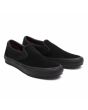 Zapatillas de skate Vans Slip On negras para hombre frontal