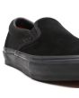 Zapatillas de skate Vans Slip On negras para hombre puntera