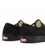 Zapatillas Vans Authentic negras Unisex (Black-Black) posterior