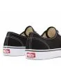 Zapatillas Vans Authentic negras y blancas Unisex posterior