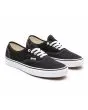 Zapatillas Vans Authentic negras y blancas Unisex frontal