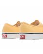 Zapatillas de lona Vans Authentic amarillas posterior