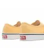 Zapatillas de lona Vans Authentic amarillas posterior