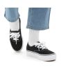 Zapatillas Vans con plataforma Authentic en color negro para mujer puestas