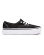 Zapatillas Vans con plataforma Authentic en color negro para mujer 