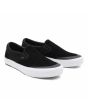 Zapatillas Vans BMX Slip On negras y grises con goma blanca para hombre frontal