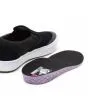 Zapatillas Vans BMX Slip On negras y grises con goma blanca para hombre plantilla
