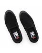 Zapatillas Vans BMX Slip On negras y grises con goma blanca para hombre superior