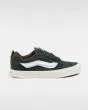 Zapatillas de ante Vans Knu Skool Pig Suede Plaid Scarab Verdes para hombre