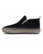 Zapatillas sin cordones Vans Mid Slip MTE-1 negras y marrones izquierda