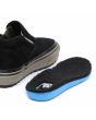 Zapatillas sin cordones Vans Mid Slip MTE-1 negras y marrones plantilla