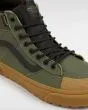 Zapatillas impermeables Vans MTE Sk8-Hi color Verde Goma para hombre tejido