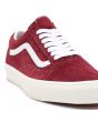 Zapatillas Vans Old Skool de Ante Rojas frontal