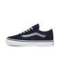 Zapatillas de skate vans Old Skool en color azul para niño de 8 a 16 años izquierda