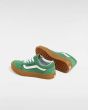 Zapatillas Vans Old Skool Verdes con suela colog goma para niño/a 4-8 años suela waffle