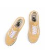 Zapatillas Vans Old Skool amarillas con banda lateral blanca Unisex superior