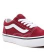 Zapatillas Vans Old Skool Junior Granate frontal