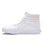 Zapatillas altas Vans Sk8-Hi True White blancas izquierda