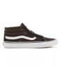 Zapatillas Vans de media caña Sk8-Mid Reissue Negras unisex derecha
