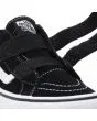 Zapatillas para niño Vans Sk8-Mid Reissue V MTE-1 con velcro negras cierre