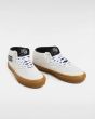 Zapatillas Vans Skate Half Cab color Blanco Envejecido para hombre frontal