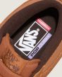 Zapatillas de Skate Vans Half Cab Marrones para hombre plantilla popcush