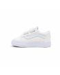 Zapatillas Vans TD Old Skool V Glitter blancas con purpurina para bebé 1 a 4 años izquierda