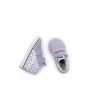 Zapatillas Vans Sk8-Mid Reissue Checkerboard con cierre de velcro lavanda para bebé superior