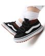Bebé con Zapatillas Vans Sk8-Mid Reissue V MTE-1 con velcro negras