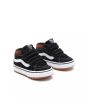 Zapatillas para bebé Vans Sk8-Mid Reissue V MTE-1 con velcro negras frontal