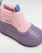 Zapatillas impermeables Vans MTE Slip-On Hi Terrain V Rosas para bebés 1-4 años tejido