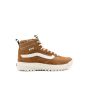 Zapatillas Vans Ultrarange EXO Hi MTE-1 en color marrón y leopard print con banda lateral y suela blanca para mujer