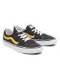 Zapatillas Vans Utility Pop Sk8-Low grises con banda lateral amarilla para hombre frontal