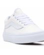 Zapatillas Vans UY Old Skool Glitter blancas con purpurina para niños-as de 4 a 8 años sidestripe