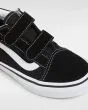 Zapatillas Vans Uy Old Skool negras con cierre adherente para niños 4 a 8 años