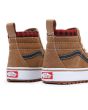 Zapatillas Vans UY Sk8-Hi MTE-1 Plaid marrones para niños de 4 a 8 años posterior
