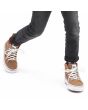 Niño con Zapatillas Vans UY Sk8-Hi MTE-1 Plaid marrones 